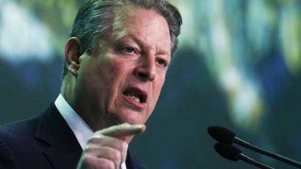 Former US vice-president Al Gore says the carbon tax was a brave move.