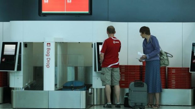 The fall in international passengers was largely due to a 2.5 per cent drop in Australians travelling overseas, deterred by the weaker currency.