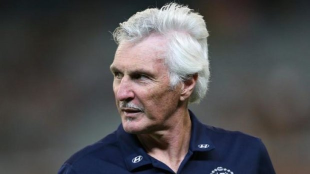 Mick Malthouse: ‘‘It’s not those who inflict the most, but those that endure the most, that shall prevail.’’