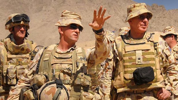 Australian troop numbers may reduce in Afghanistan following the United States' announced drawdown.