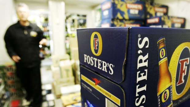 SAB Miller is coming for Fosters.