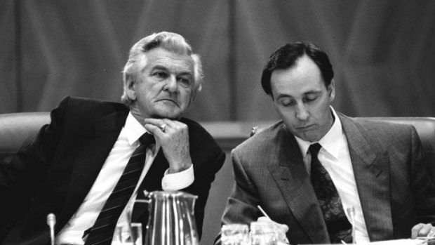 Two challenges: Bob Hawke and Paul Keating.