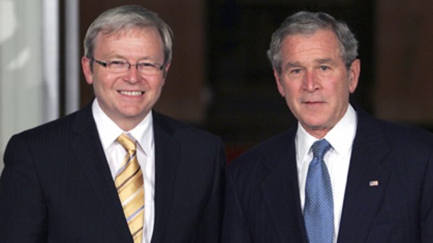 Kevin Rudd has been slammed in WikiLeak cables written by members of the Bush administration.