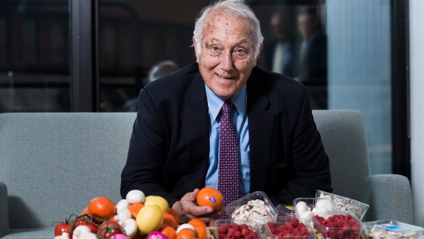 Frank Costa has made a fortune in fruit and vegetables.