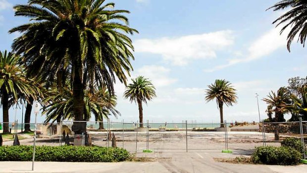 The now flattened Stokehouse site.