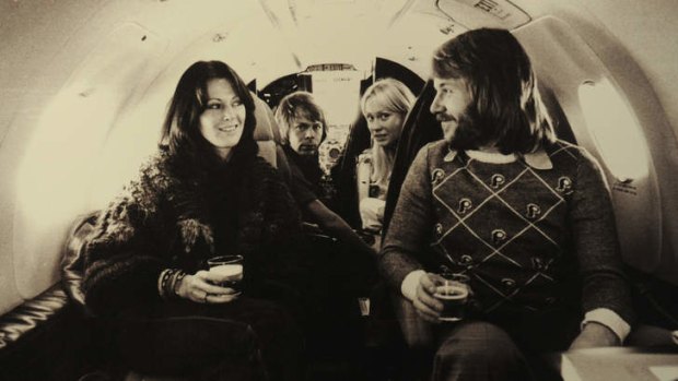 Stars in our eyes ... Swedish pop supergroup Abba.