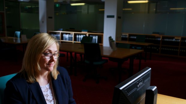 Anne Lyons, Assistant Director-General for Information Policy and Systems, at the National Archives of Australia.