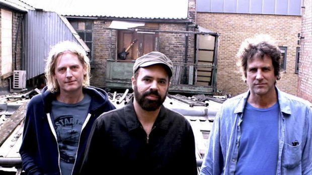 Test of time: The sound of Swervedriver's Graham Bonnar, Adam Franklin and Jimmy Hartridge retains a classic feel.