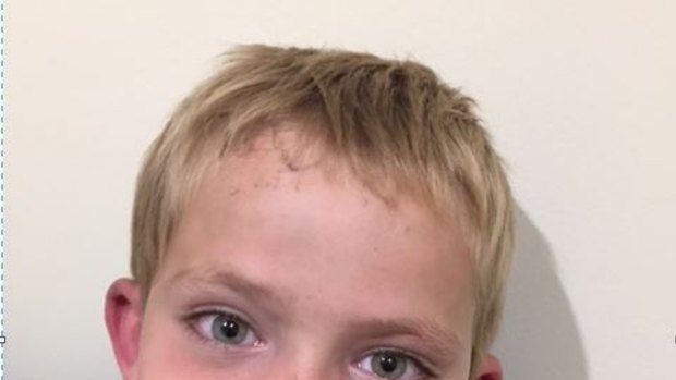 An image of one of the missing little boys who was located by police on Friday.  