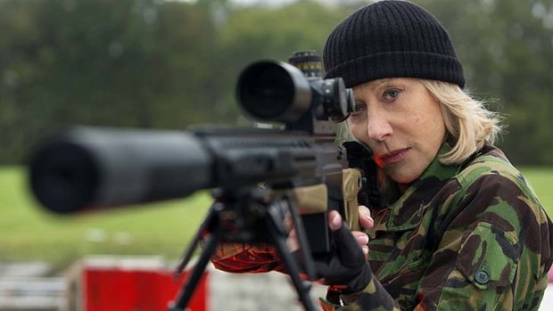 Killer shot: Helen Mirren reprises her role as an assassin in <i>Red 2</i>.