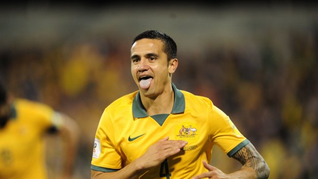 Expensive tastes: Tim Cahill's wage demands are likely to be way beyond the A-League.