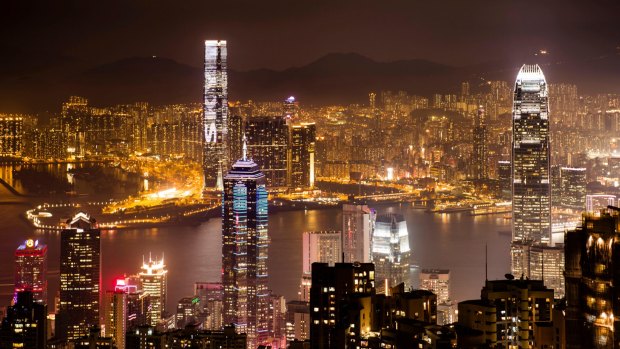 The view over  Hong Kong skyline from Victoria Peak at night is breathtaking.