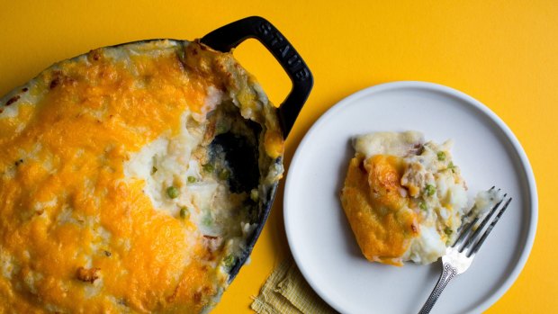 Cider-spiked fish pie from Flavour: Eat What You Love.