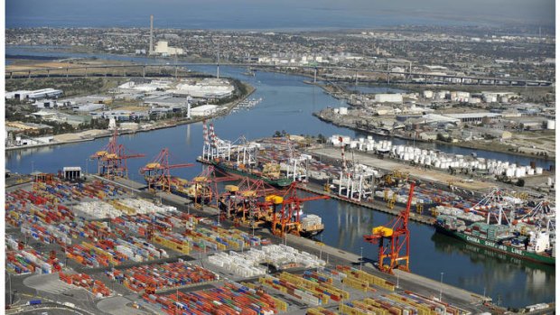 An expected $750 million from the sale of the Port of Melbourne could be affected.