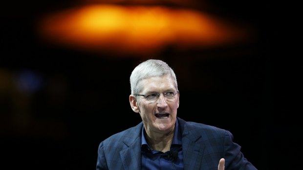 Out and proud: Apple chief executive Tim Cook has publicly announced he is gay.
