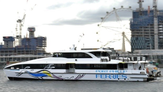 Wyndham Explorer will ferry people from Wyndham to Docklands. 12th May 2016. The Age Fairfaxmedia News Picture by JOE ARMAO