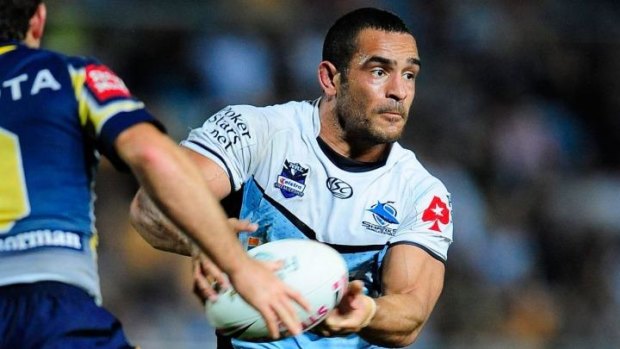 No deal: Paul Aiton plays with the Leeds Rhinos in the English Super League.