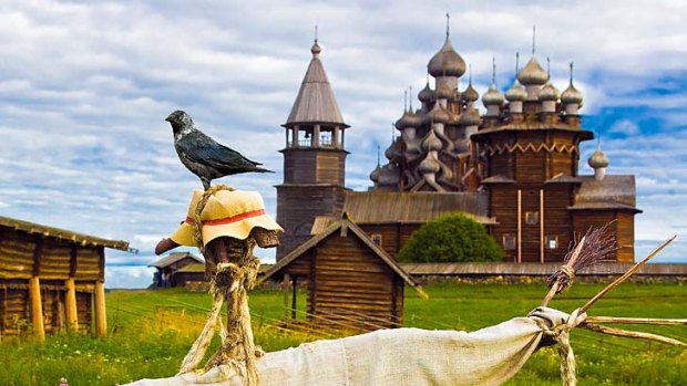 Course of history... Kizhi's wooden churches.