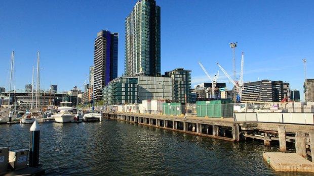 Victoria Harbour at Docklands.