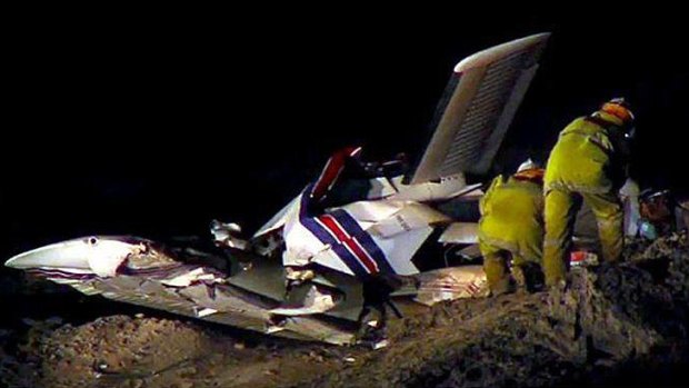 The twin engine Piper Seneca aircraft  went down in sand dunes shortly after taking off in 2012.