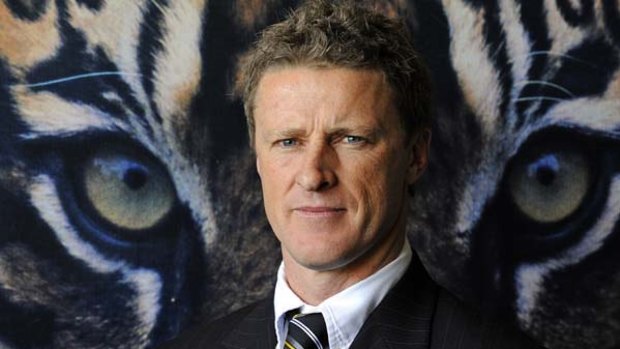 Eyes on the Tiger: Richmond coach Damien Hardwick has resolved to "take the scoreboard out of it a little bit".