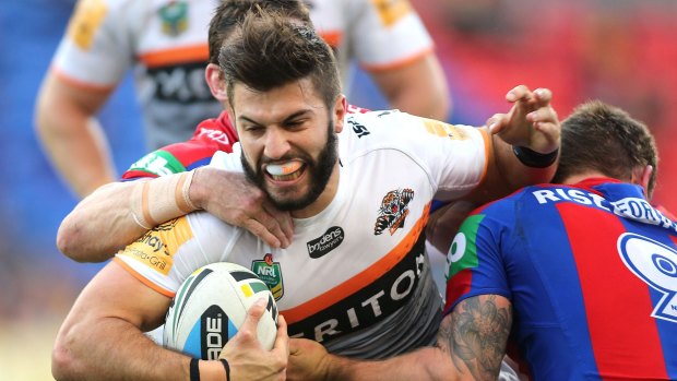 Wests Tigers fullback James Tedesco signed with the Raiders last year before using the round 13 rule to get out of his contract.