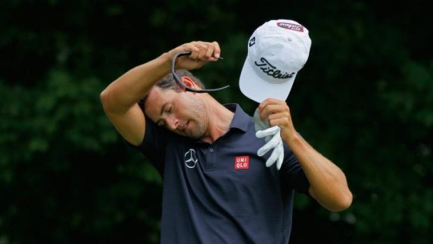 Adam Scott could not help feeling like he left plenty out on the course.