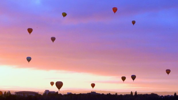 The Canberra Balloon Spectacular is worth the early starts.