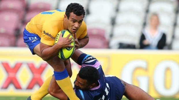 Brisbane boy: Will Genia playing for Brisbane City in the National Rugby Competition.