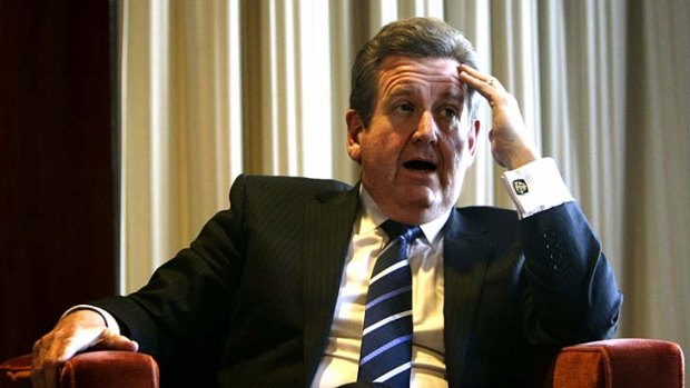 Denial ... Barry O'Farrell has refuted a connection between the government's coal seam gas policies and the federal election.