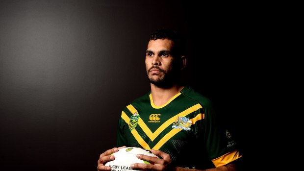 Number one: Greg Inglis is keen to take advantage of Billy Slater's absence from the Kangaroos side.