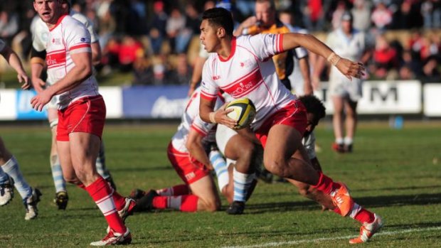 Nigel Ah Wong was outstanding for the Vikings in Saturday's John I Dent Cup grand final.