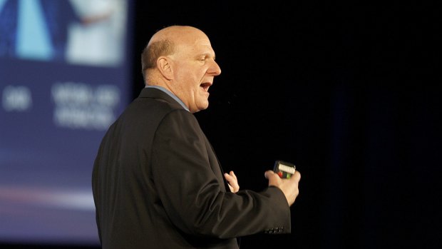 Vocal during his tenure at Microsoft - and after: Steve Ballmer.