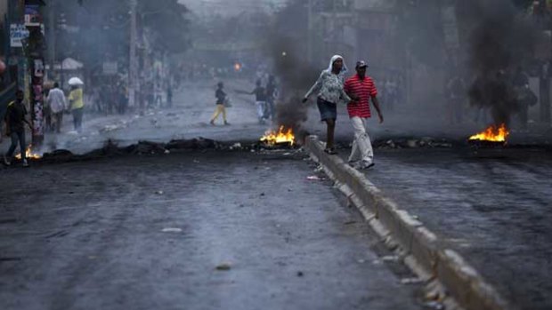 Days of violent riots near the electoral council offices in Port-au-Prince followed an election many considered to be marred by widespread fraud.