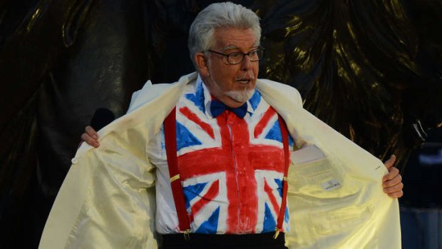Allegations: Rolf Harris has lost his job as a presenter with Channel 5 in Britain.