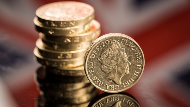 The pound fell for a second day after the Bank of England cut interest rates for the first time since March 2009, part of a suite of stimulus measures to help boost the economy.