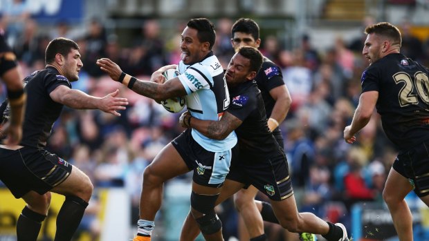 Code breaker? Ben Barba is being chased by the ARU to play Olympic Sevens. 