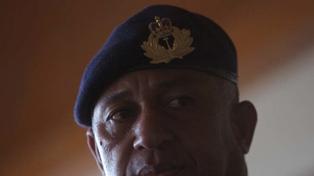Fiji's military dictator Frank Bainimarama.