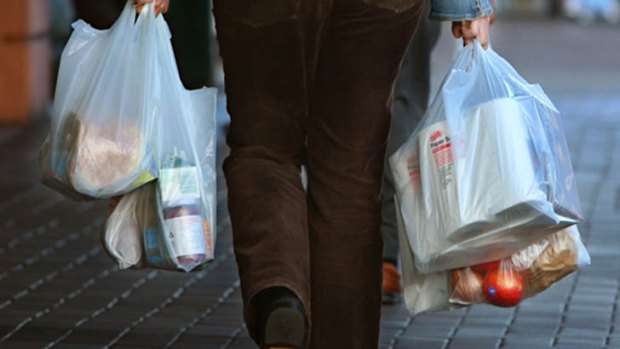 Single-use plastic bags are on the way out. 