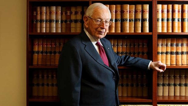 The 'third man' ...  former chief justice, Sir Anthony Mason.
