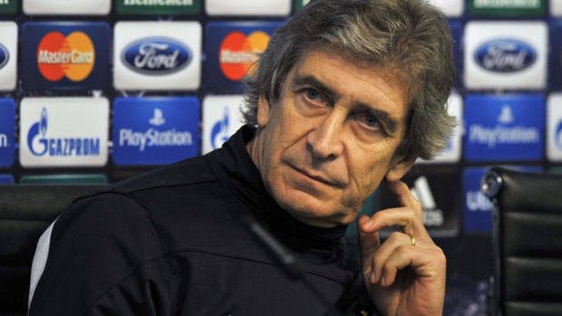 "I think they are now very happy with the team this year, the way we play and to be again in another final": Manchester City's Chilean manager Manuel Pellegrini.