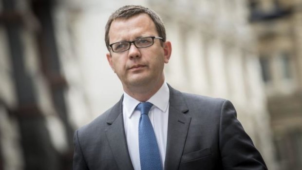 Found guilty: Former government director of communications and <i>News Of The World</i> editor Andy Coulson.