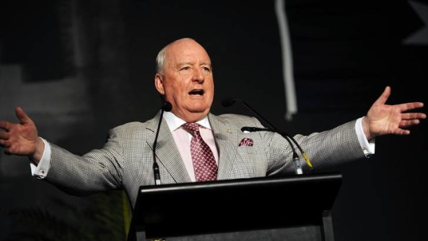 Alan Jones said 'It seems to be... fair game to say anything about me... Anything is fair game about Tony Abbott even if it happened 37 years ago. But it does seem as if there is an attempt to quarantine Julia Gillard from all of that.'