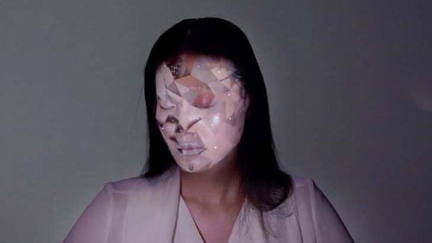 Virtual makeup: Nobumichi Asai's OMOTE project.