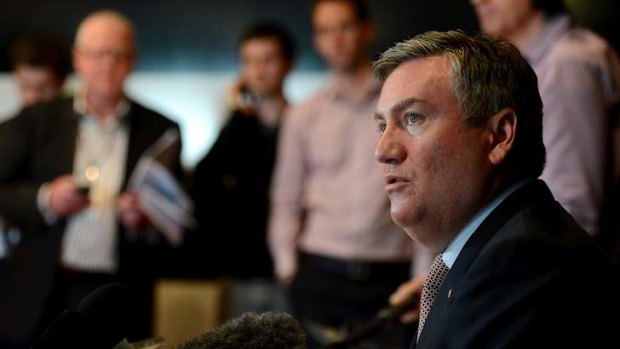 ''It has cut me to the core. I put my foot in it": Eddie McGuire.