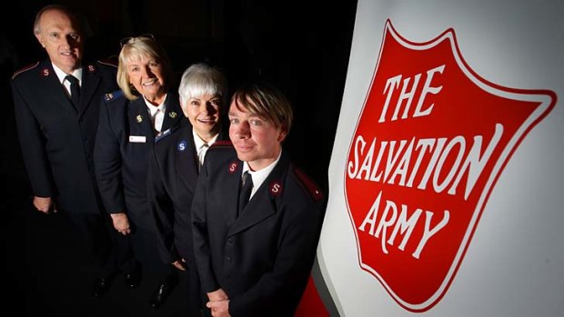 The Salvation army ...  no longer able to lead the fight in helping young offenders.