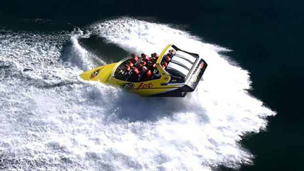 A promotional photo from the Kawarau Jet website.
