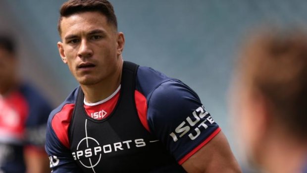 "It's awesome to come back here and be under Tana's guidance, that's where it all started, back in Toulon": Sonny Bill Williams.