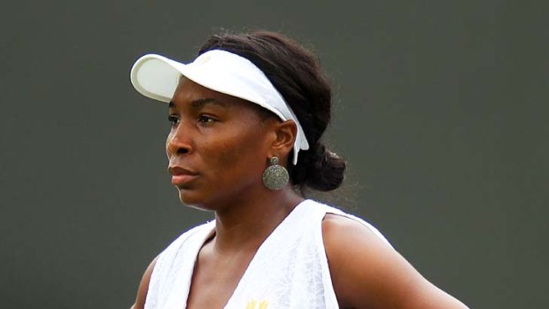 Made headlines for her outfit ... Venus Williams.