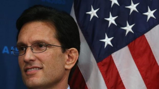 Defeated: House Majority Leader Eric Cantor.